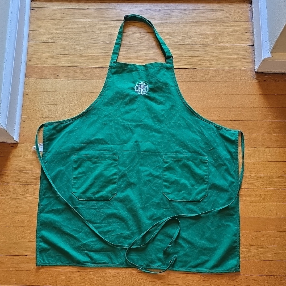 Starbucks, Barista Green Apron, EUC